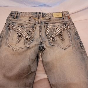 Robin's Jeans with crystals